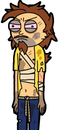Эмодзи Rick and Morty