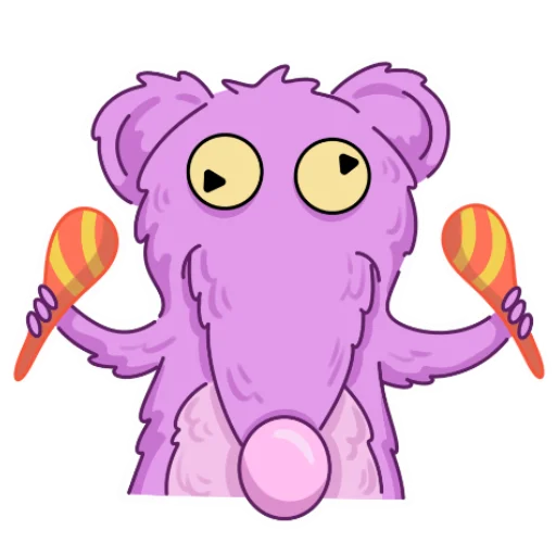 Эмодзи Мыша FLUFFY