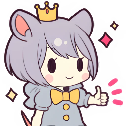 Эмодзи Прекрасная мышь