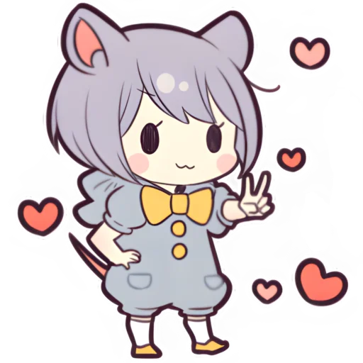 Эмодзи Прекрасная мышь