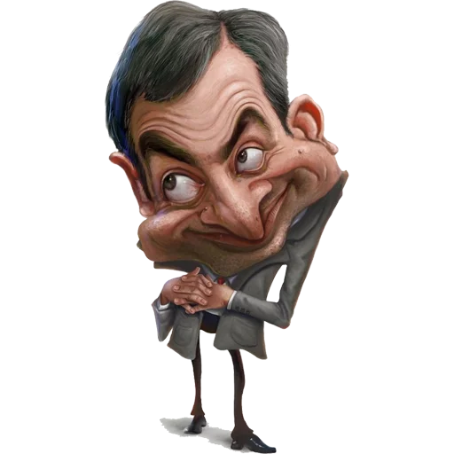 Эмодзи Mr. Bean Caricatures