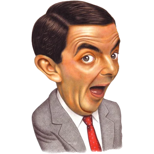 Эмодзи Mr. Bean Caricatures