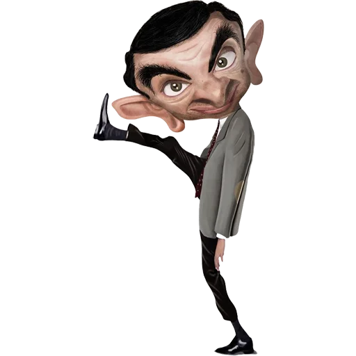 Эмодзи Mr. Bean Caricatures
