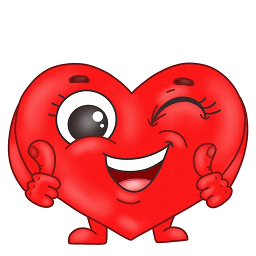 Эмодзи Mr. Heartman