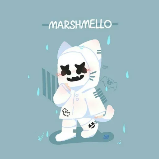 Эмодзи Mr Marshmello