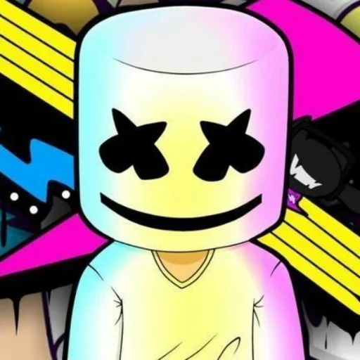 Эмодзи Mr Marshmello