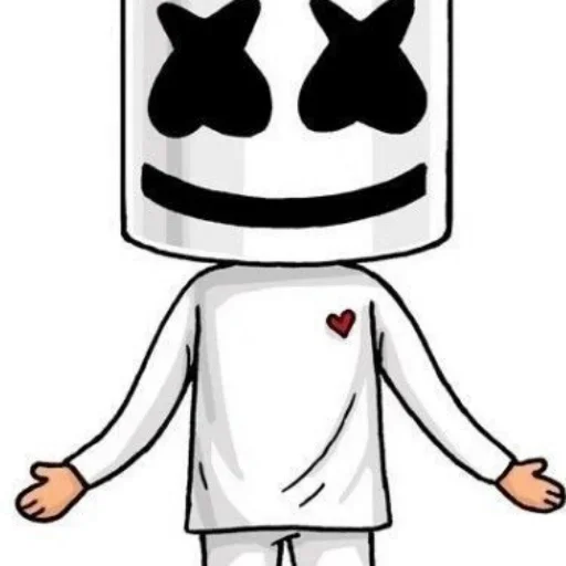 Эмодзи Mr Marshmello