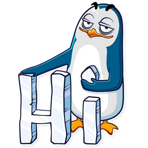Эмодзи Mr Penguin