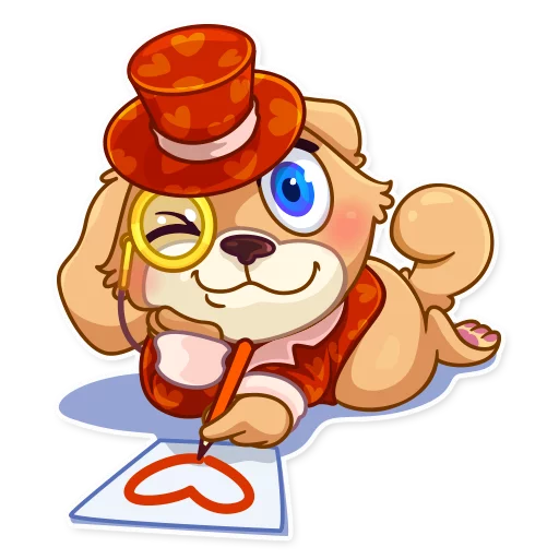 Эмодзи Mr. Pup