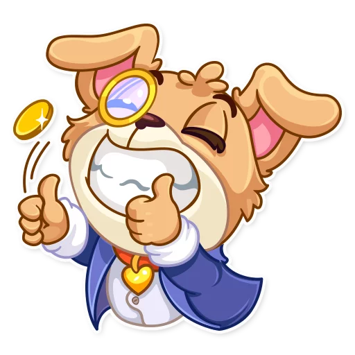 Эмодзи Mr. Pup