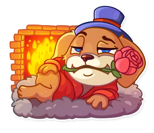 Эмодзи Mr. Pup