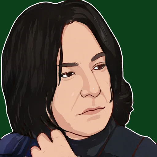 Эмодзи Северус Снегг