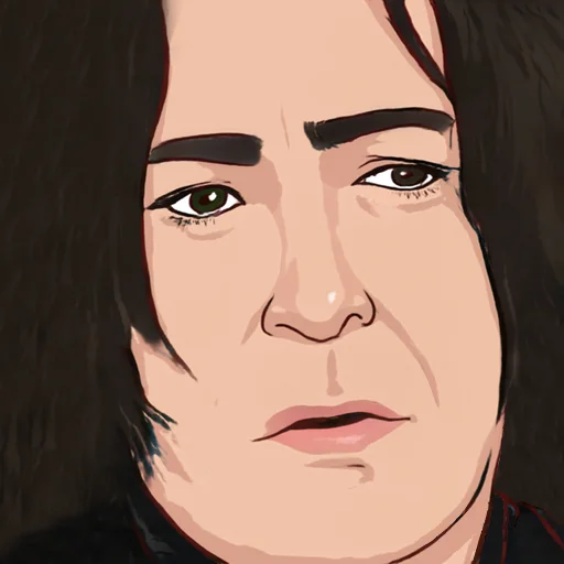 Эмодзи Северус Снегг