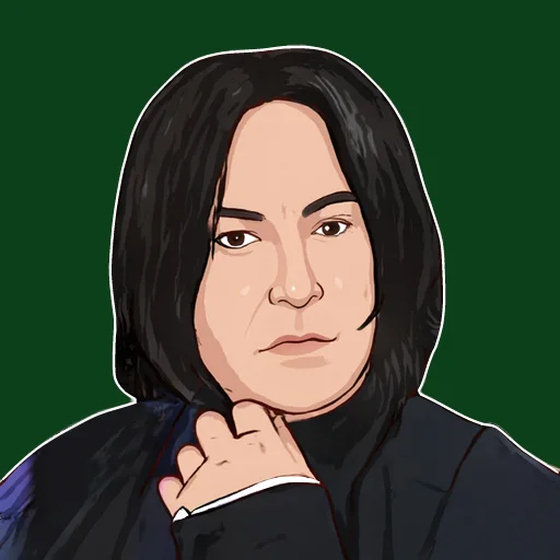 Эмодзи Северус Снегг