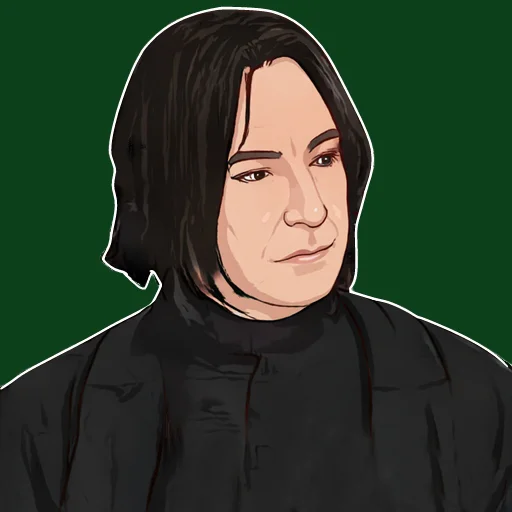 Эмодзи Северус Снегг