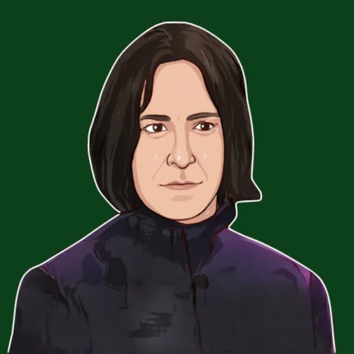 Эмодзи Северус Снегг