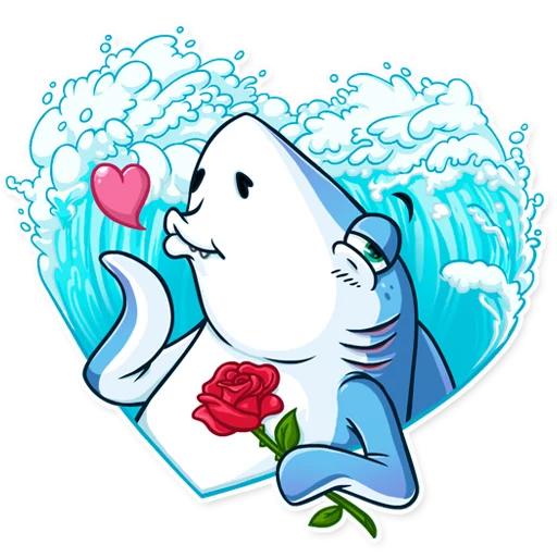 Эмодзи Its a Shark