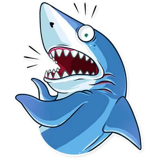 Эмодзи Its a Shark