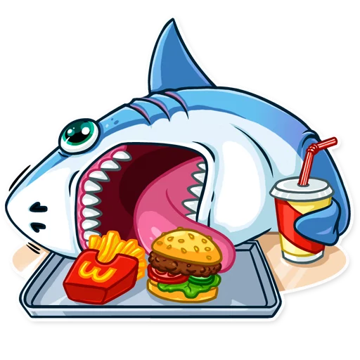 Эмодзи Its a Shark