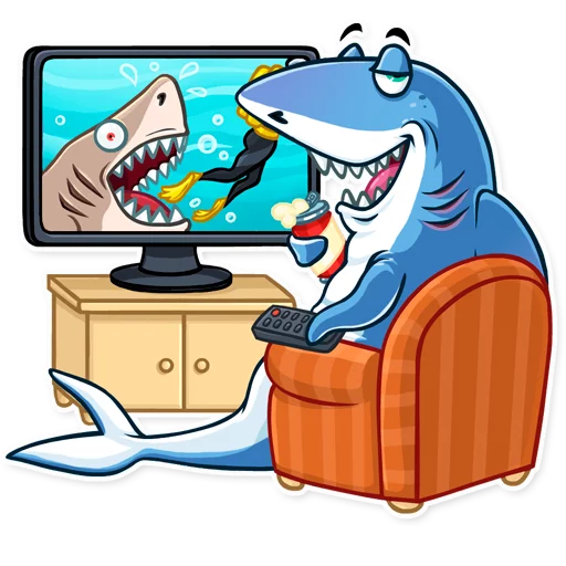 Эмодзи Its a Shark