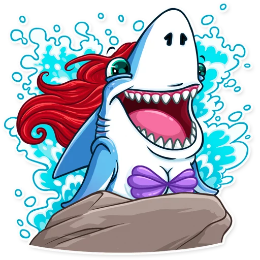 Эмодзи Its a Shark