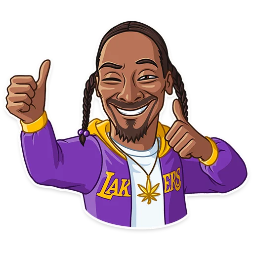 Эмодзи Snoop Dogg