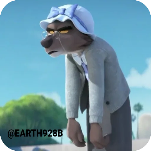 Эмодзи Mr Wolf