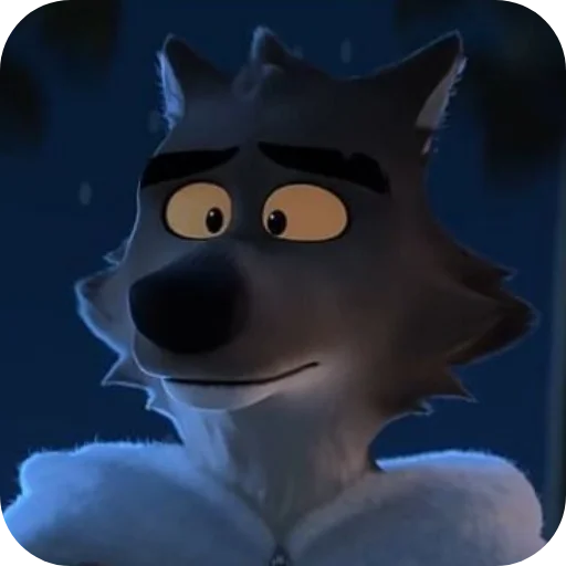 Эмодзи Mr Wolf