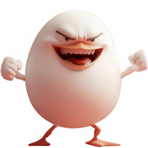 Эмодзи Мистер Яйцо