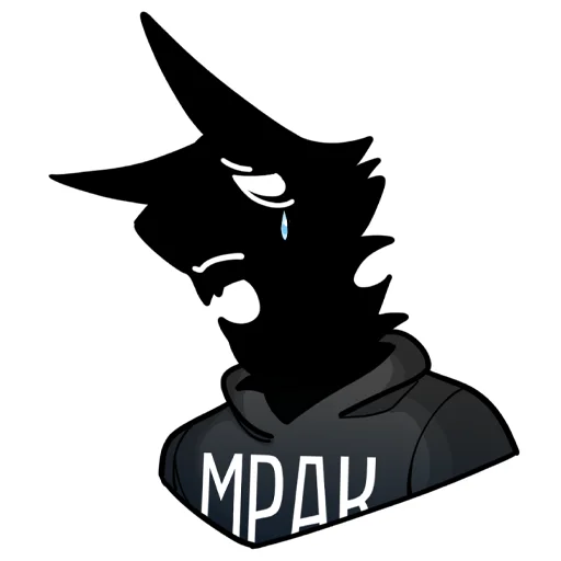 Эмодзи МРАК