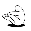 Эмодзи Mr. Donothing