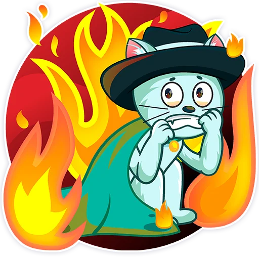 Эмодзи Mrrr. Cat - BlackHat Coin (BLKC)