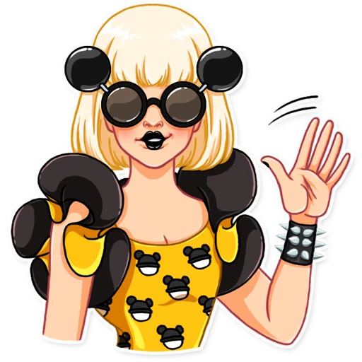 Эмодзи Lady Gaga