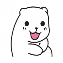 Эмодзи Mu Bear