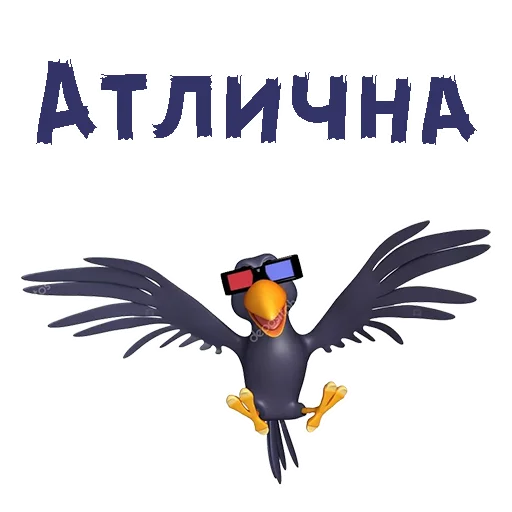 Эмодзи МультВорона