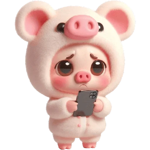 Эмодзи Свинюшки медведи