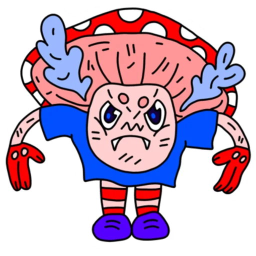 Эмодзи Mushroom Vampire