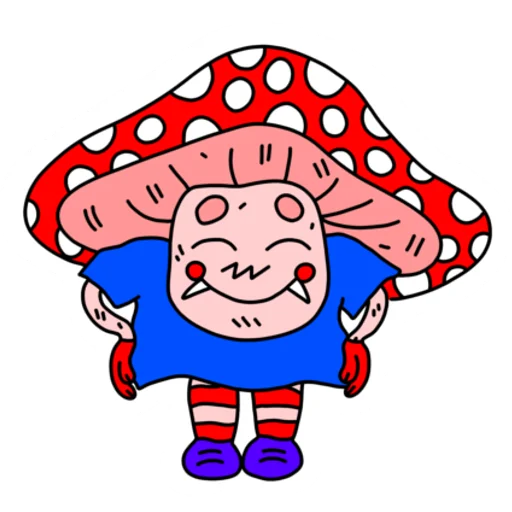 Эмодзи Mushroom Vampire