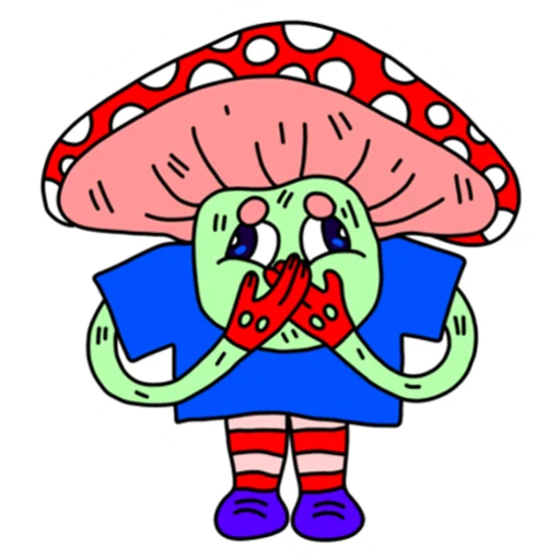 Эмодзи Mushroom Vampire