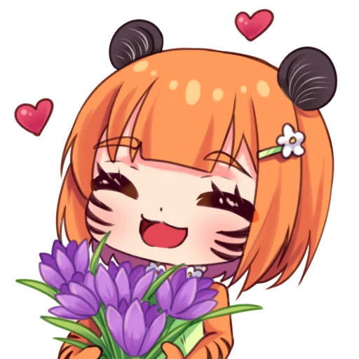 Эмодзи Муся Пуся Буся и Дуся 8 Марта