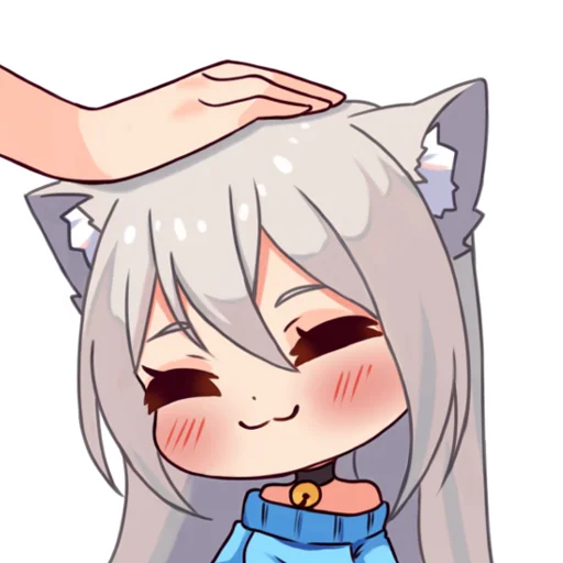 Эмодзи Кошка Муся к Дню Влюбленных