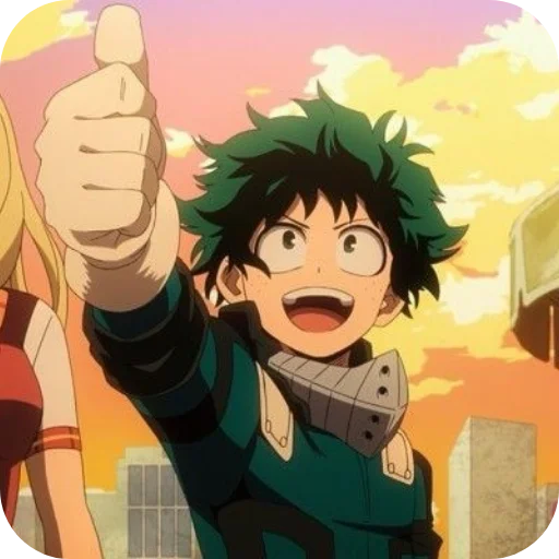 Эмодзи My Hero Academia