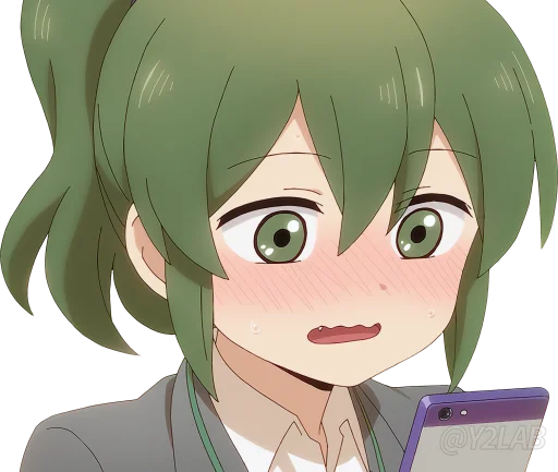 Эмодзи Senpai ga Uzai Kouhai no Hanashi