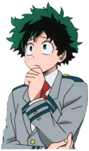 Эмодзи Моя геройская академия