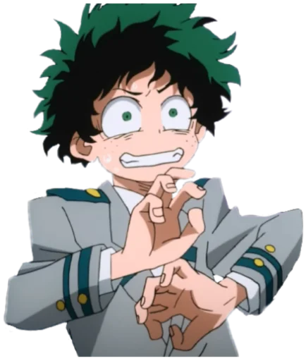 Эмодзи Моя геройская академия