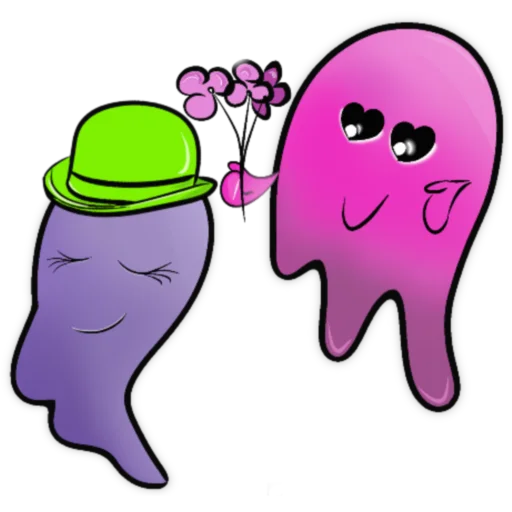 Эмодзи PinkGhost