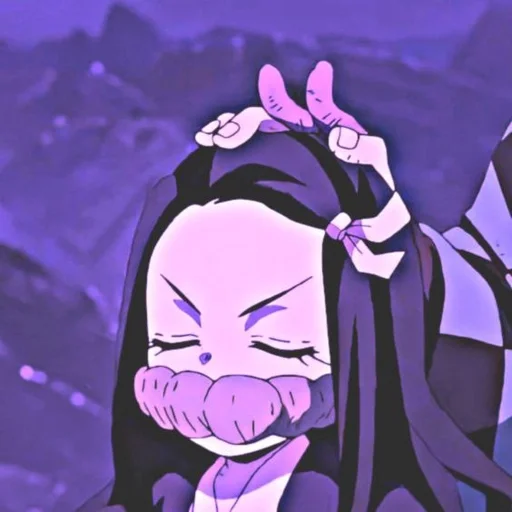 Эмодзи Nezuko Kamado