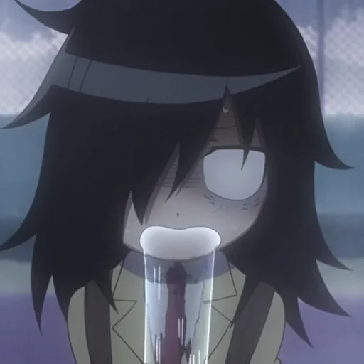 Эмодзи Не моя вина что я не популярна Watamote