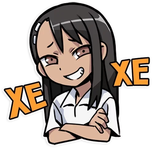 Эмодзи Nagatoro san Chan