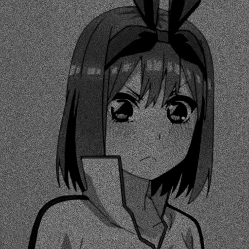 Эмодзи Nakano yotsuba dark